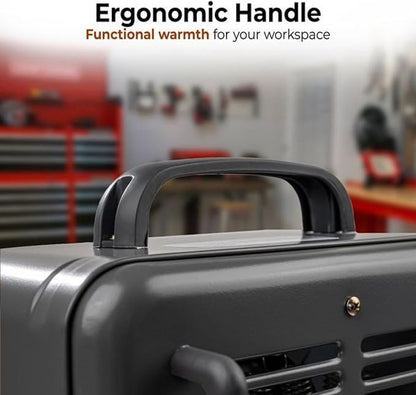 Comfort Zone Utility Space Heater, 1500W Electric Garage Heater - Image 7