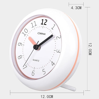 OSTAR Waterproof Bathroom Shower Clock, Analog Quartz Clock Hanging Stand Dual - Image 7