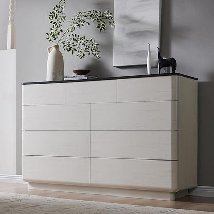 JXQTLINGMU 9 Drawer Dresser for Bedroom, Chest of Drawers TV Stand for Living by JXQLINGMUFurniture