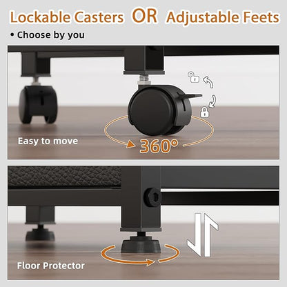 GYIIYUO 2 Drawer File Cabinet - Image 8