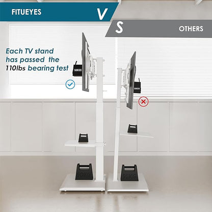 FITUEYES Floor TV Stand with Mount - Image 7