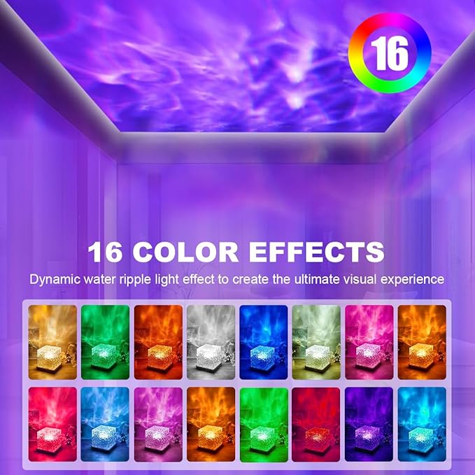 ACENZ Northern Lights Projector 18 Colors Night Lights Galaxy Projector - Image 6