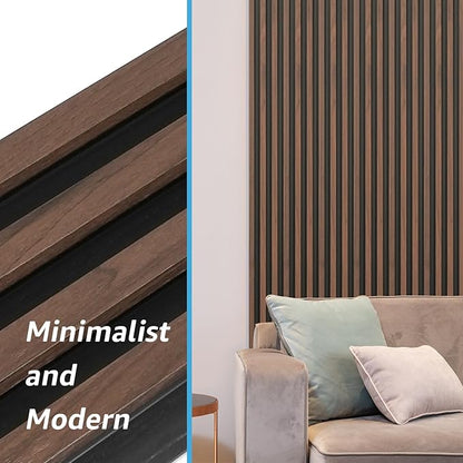 Art3d 8-Pack WPC Wood Slat Wall Panel - Image 4