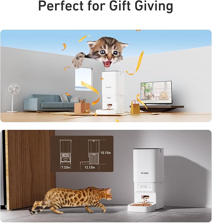 Automatic Cat Feeders, 7L/29 Cups Automatic Dog Feeder - Image 9