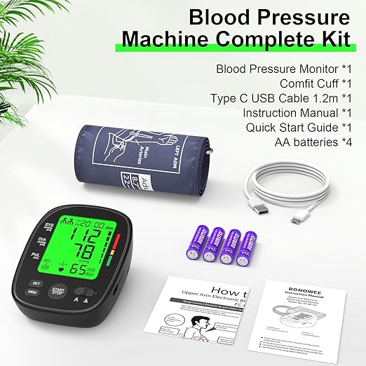 Blood Pressure Monitor Upper Arm: Automatic Blood Pressure Monitors - Image 7