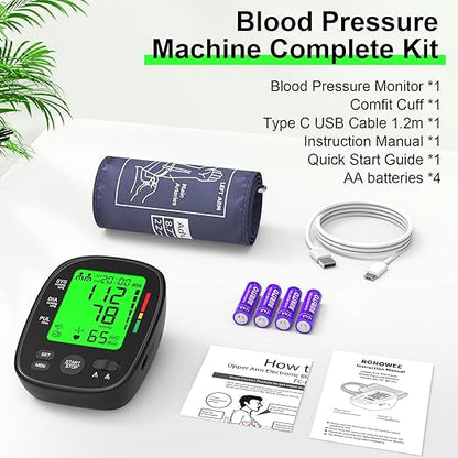 Blood Pressure Monitor Upper Arm: Automatic Blood Pressure Monitors - Image 7
