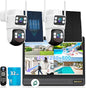 WEILAILIFE 【All-in-One Security System】 Security Cameras Wireless Outdoor by WEILAILIFE