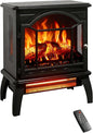 18" Electric Fireplace Stove, Freestanding Fireplaces Heater by Innoflame