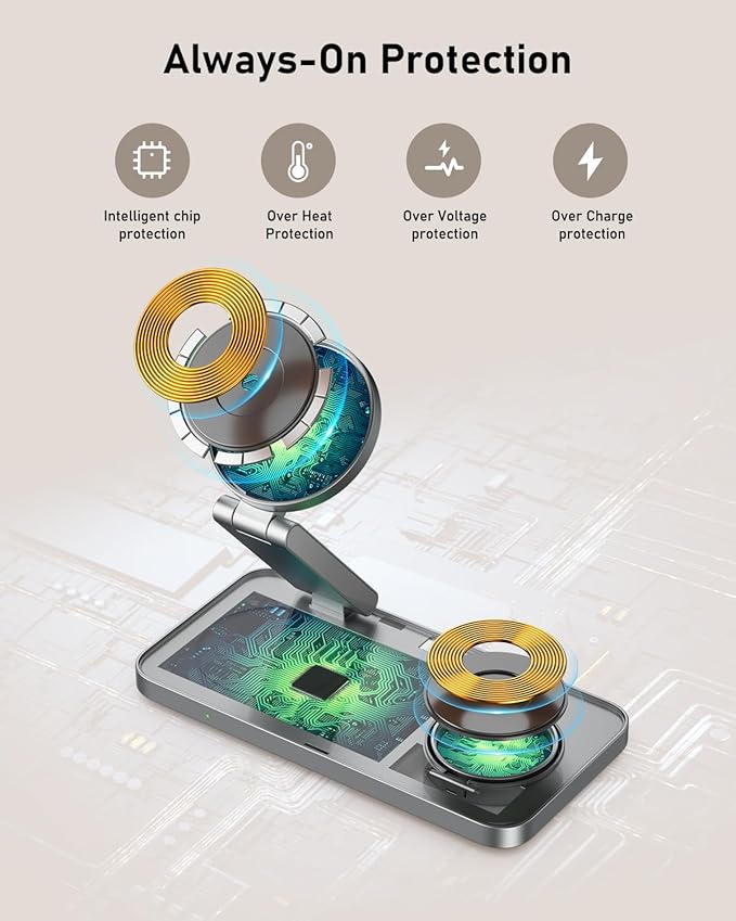 VBA 3 in 1 Wireless Charging Station - Image 7