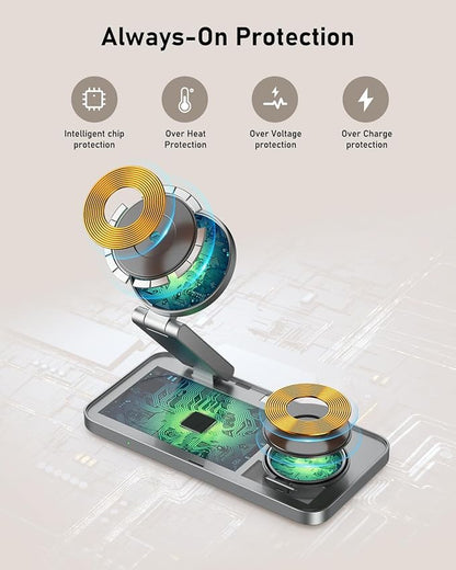 VBA 3 in 1 Wireless Charging Station - Image 7