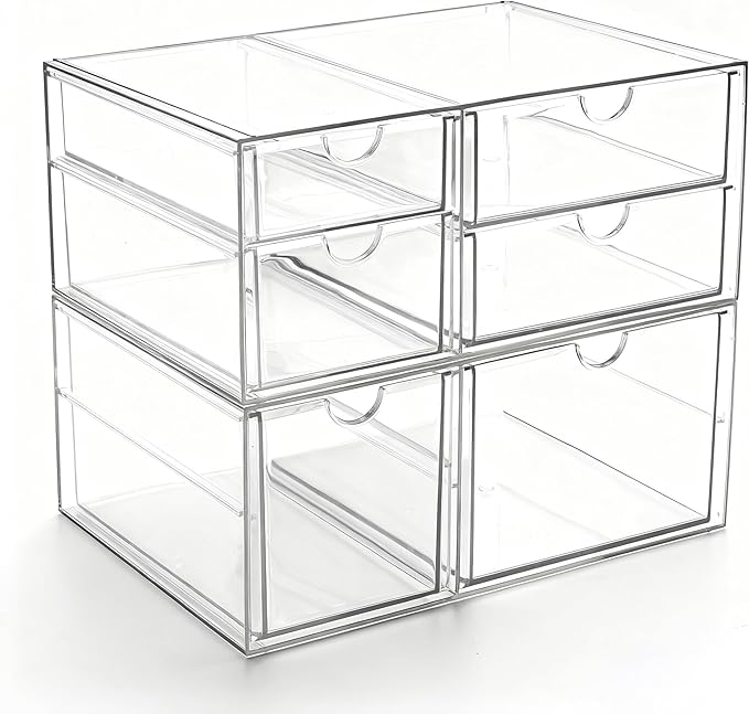 Prsildan Acrylic Drawer Makeup Organizer by Prsildan