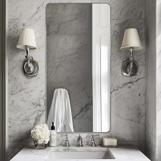 ANDY STAR Chrome Bathroom Mirrors by ANDYSTAR