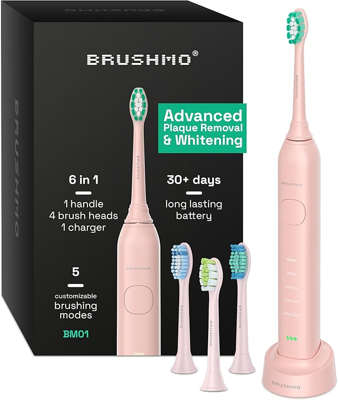 Brushmo Super Sonic Electric Toothbrush by Brushmo