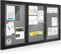 Enclosed Bulletin Board Outdoor Noticeboard by EVERSUPPLY