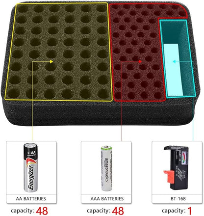 Comecase Battery Organizer Storage Box Case Holder - Image 5