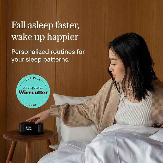 Loftie Alarm Clock with Sound Machine – Smart Alarm Clock with Light, Night - Image 7