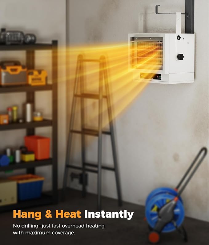 Electric Garage Heater for Indoor Use - 5000W - Image 2