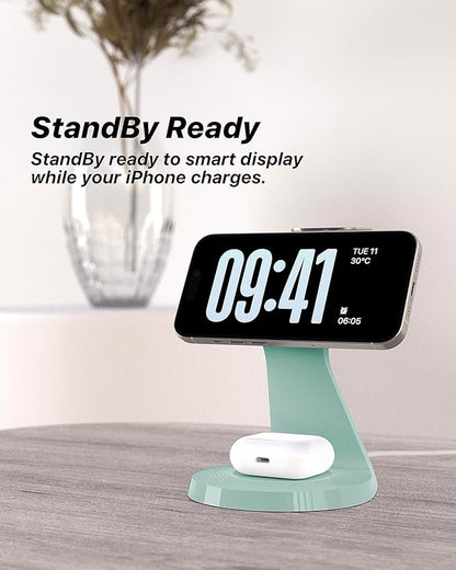 3 in 1 Charging Station for Apple Devices, Mag-Safe Charger Stand Fast Charging - Image 6