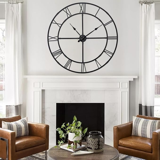 Ohweog Extra Large 40 Inch Wall Clock - Image 3