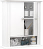 White Bathroom Wall Cabinet, Over the Toilet Storage Cabinet, Bathroom Cabinet by UYIHOME