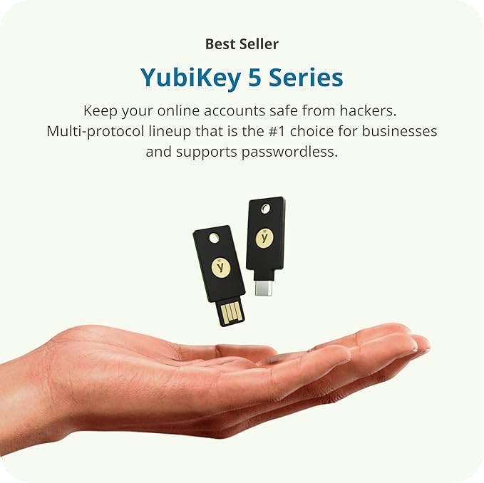 Yubico - YubiKey 5 NFC - Multi-Factor authentication Security Key and passkey - Image 3