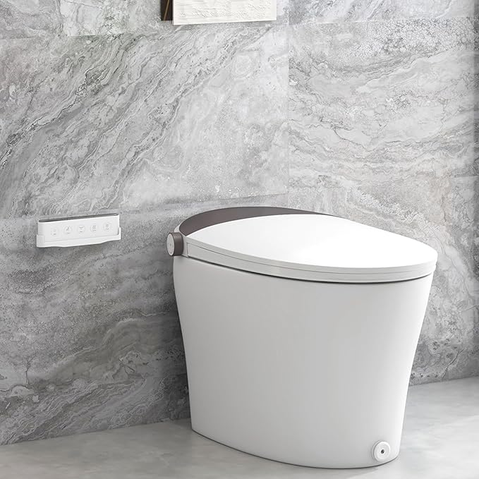 Giantex Smart Toilet, Elongated Bidet Toilet - Image 9