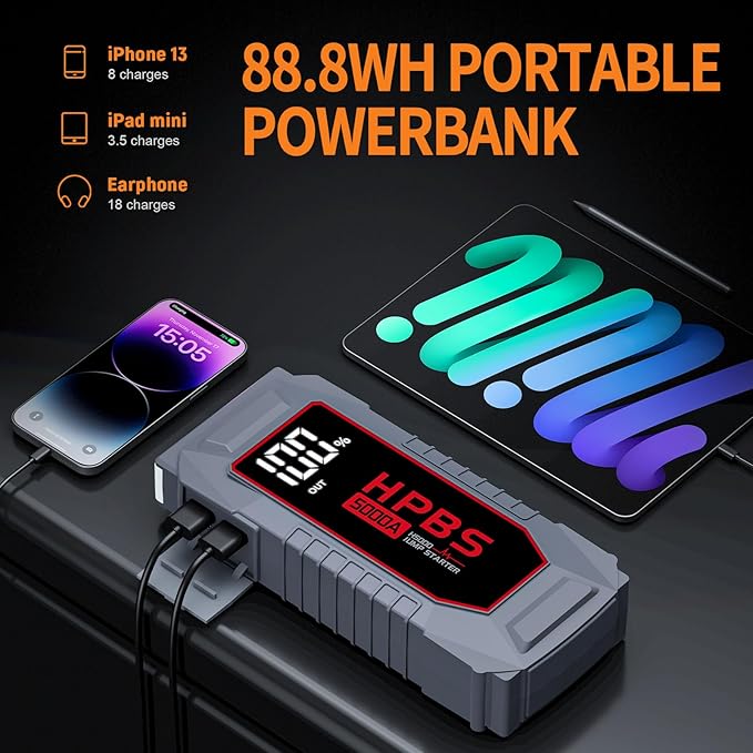 HPBS Car Jump Starter - Image 4