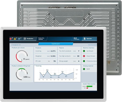 10.1-Inch Industrial Touch Screen Monitor, Ratio 16:10 Embedded PCAP by IRXSEE