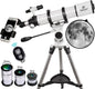 Gskyer Telescope 600x90mm AZ Astronomical Refractor Telescope by Gskyer