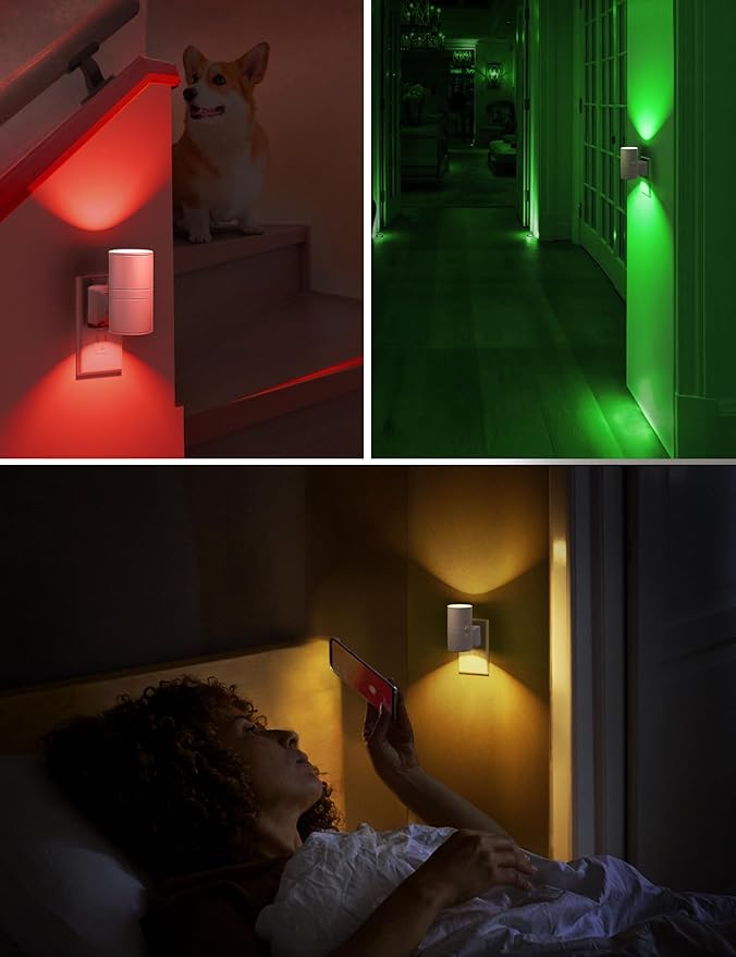 L LOHAS LED Night Light, Night Lights Plug into Wall, Color Changing Nightlight - Image 4