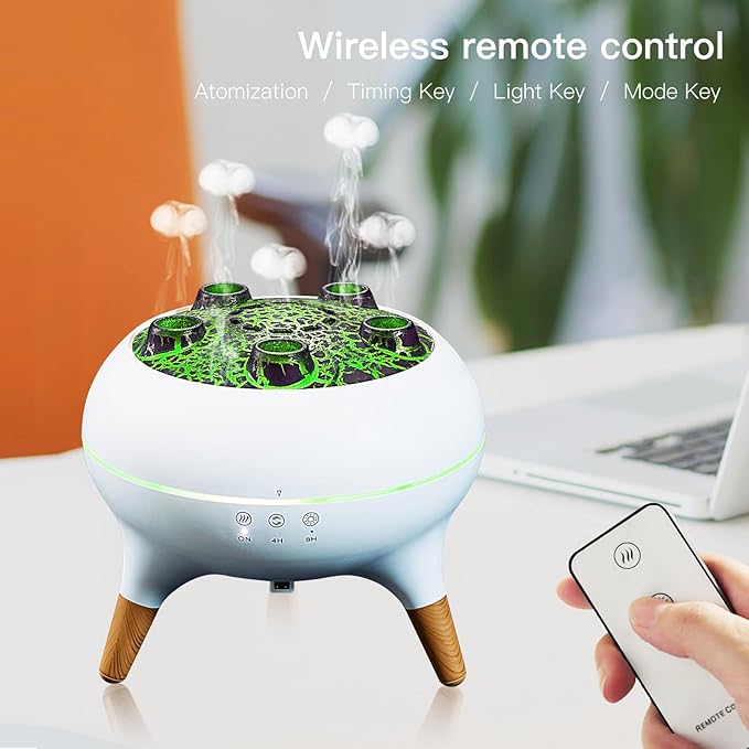 Essential Oil Diffuser 250ML, Jellyfish Diffuser Air Humidifiers Sound Pickup - Image 6