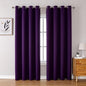 ChrisDowa Blackout Curtains 80 Inches Long 2 Panels Set by ChrisDowa
