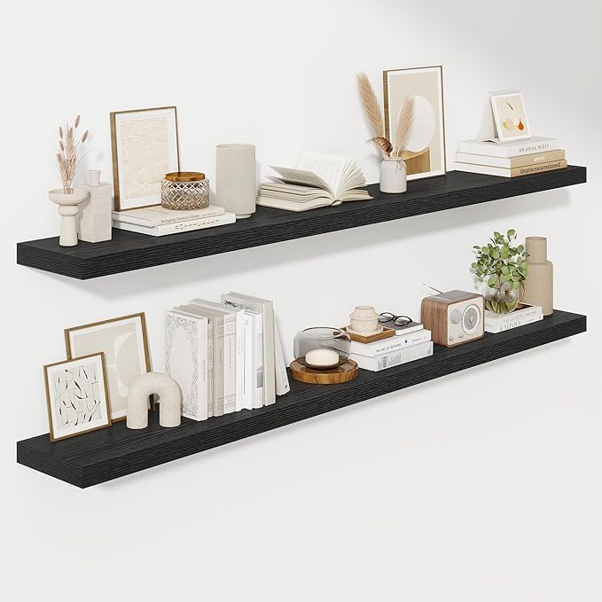 Fun Memories 72 Inch Floating Shelves by FunMemories