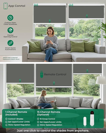 Allesin Motorized Roller Blinds - Image 4