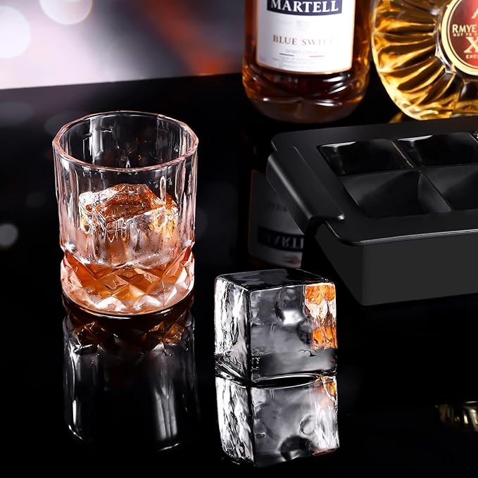Ticent Ice Cube Trays, Silicone Sphere Whiskey Ice Ball Maker - Image 3