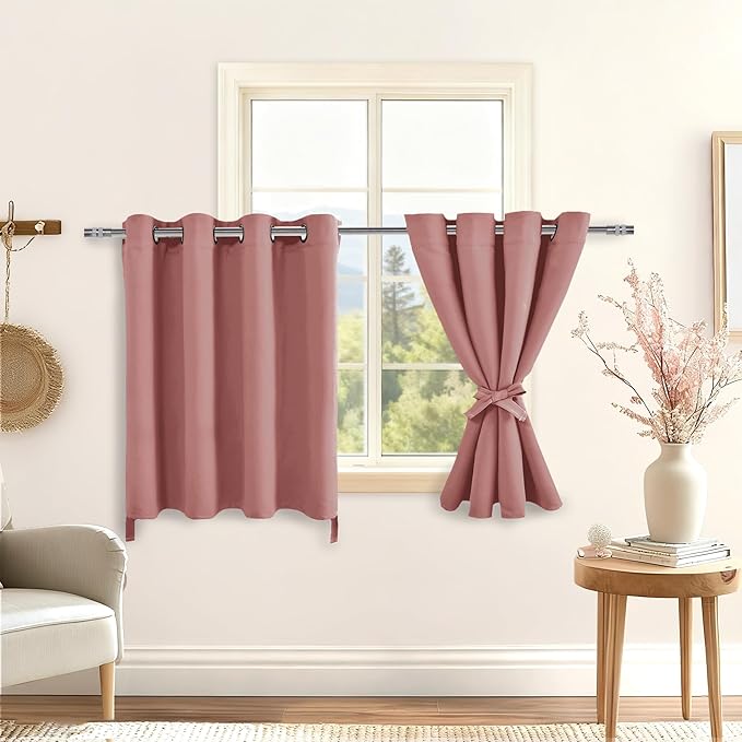 Hiasan RV Blackout Curtains for Bedroom, 52 x 36 Inches Long - Image 2