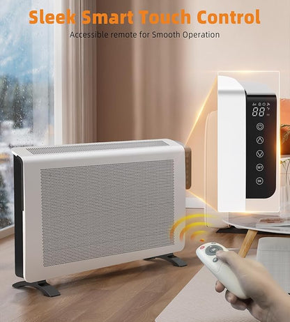 Convection Space Heaters for Indoor Use Large Room, 1500W Infrared Bathroom - Image 5