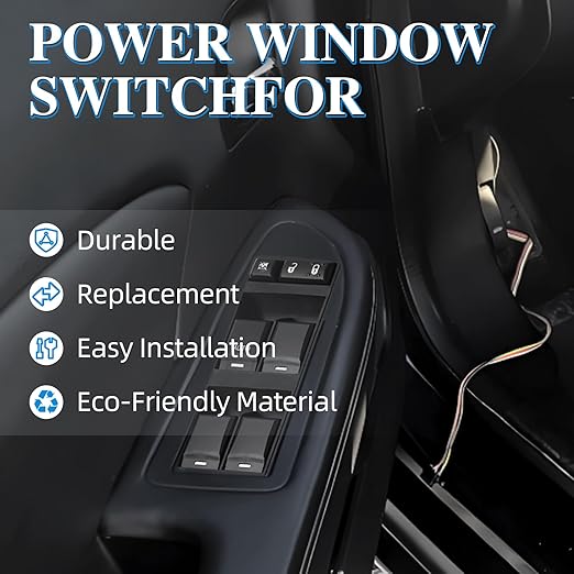WUANGKI Master Power Window Switch Front Driver Side Compatible - Image 8