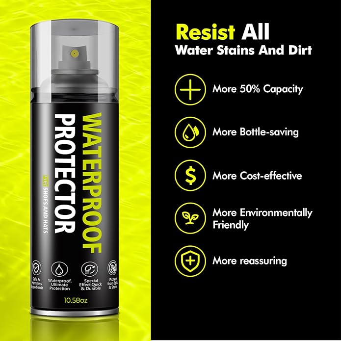 Shoe Protector Spray: Rain Stain Dirt Waterproof Shoe Spray, Nano Protection - Image 7