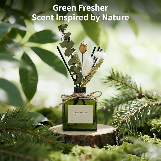 Reed Diffuser, 6 oz Vanilla Cream Scent Diffuser - Image 4