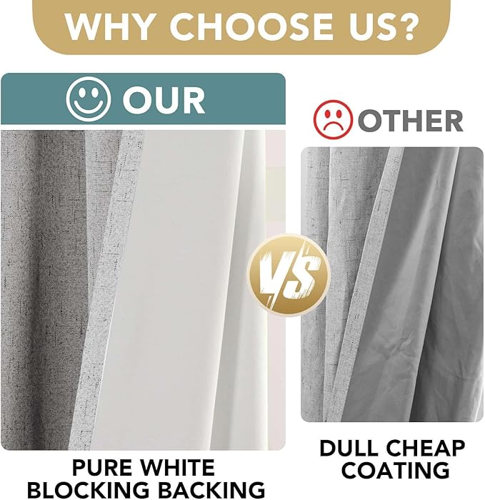H.VERSAILTEX 100% Blackout Curtains - Image 3