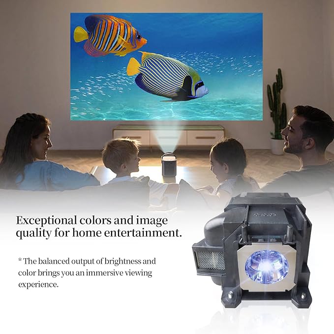 EL PLP88 Replacement Projector Lamp Bulb Compatible - Image 5
