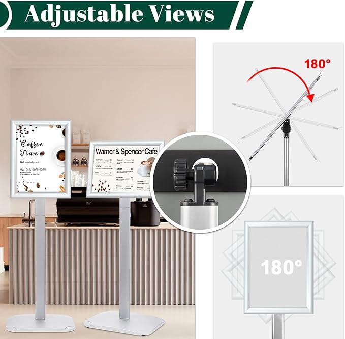 Heavy Duty Pedestal Sign Holder - Image 4