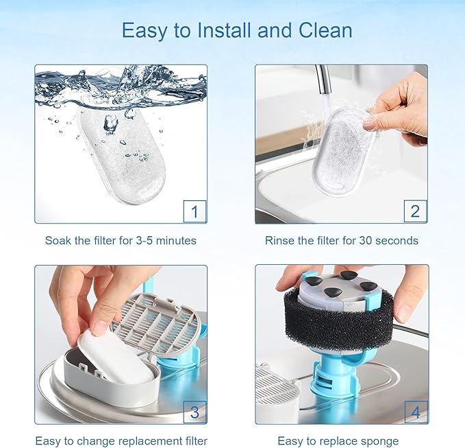 SORON Cat Water Fountain Filters - Image 3