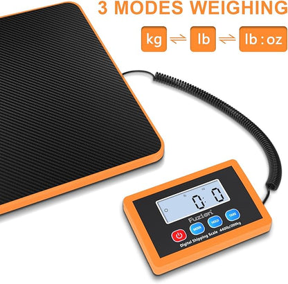Fuzion Shipping Scale, 440LB/200KG x 10g Digital Postal Scale, Hold/Tare - Image 4