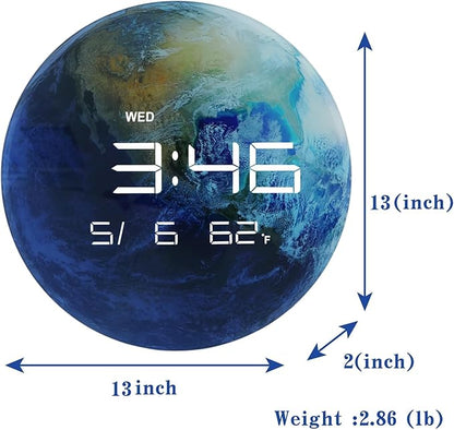 Nbdeal 13" Digital Wall Clock - Image 6