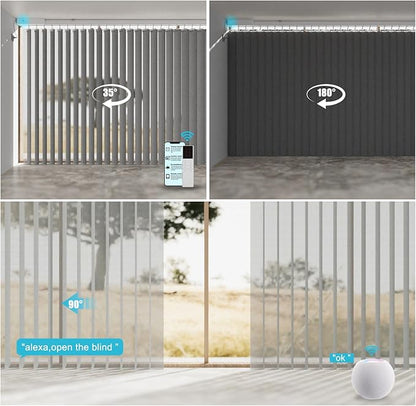 Blindify Motorized Sheer Vertical Blinds - Image 2