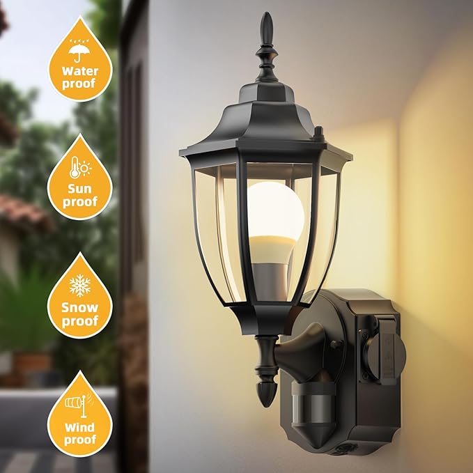 2 Pack Porch Lights Outdoor - Image 4