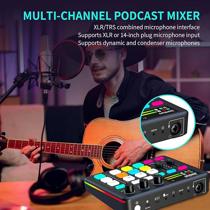 Bonkyo Gaming Audio Mixer & USB Interface - Image 8