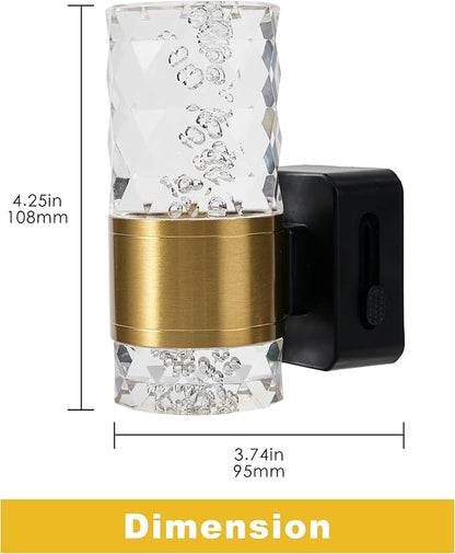 HSPRODGD Night Lights Plug into Wall, 2 Pack 3000K Dimmable LED Night Light - Image 5